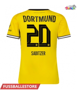 Günstige Borussia Dortmund Marcel Sabitzer #20 Heimtrikot Damen 2026-27 Kurzarm